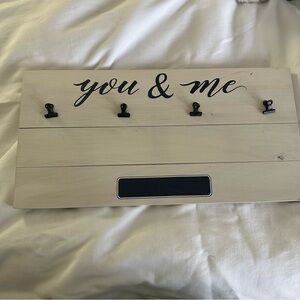 “You and Me” Photo Holder